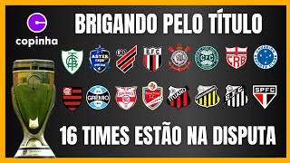 COPINHA  QUEM SEGUE NA BRIGA PELO TÍTULO  PALMEIRAS ELIMINADO [upl. by Noeled]