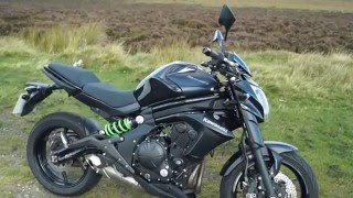 Kawasaki ER6n Review and Peak District Ride [upl. by Dolan]