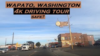 Wapato Washington  4k Driving Tour  Is it safe [upl. by Atiluj524]