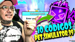 10 CÓDIGOS PARA PET SIMULATOR 99 [upl. by Kale]