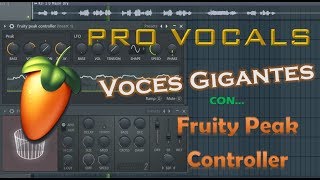 VOCES GIGANTES con plugins NATIVOS de FL Studio  Debes verlo [upl. by Mclaughlin]