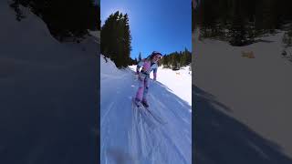 Stay Warm and Chic on the Slopes Womens Gsou Snow Classic Flare Belted Ski Suit Review [upl. by Magnum]