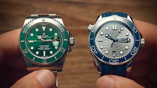 Why the Omega Seamaster Is Better Than the Rolex Submariner  Watchfinder amp Co [upl. by Dagna]