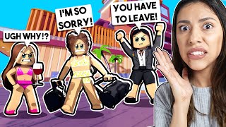 ME amp MY SISTER GOT KICKED OUT OF THE HOTEL Worst Hotel in Roblox Roblox Roleplay [upl. by Fulbert296]