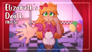 Elizabeth Aftons Death  FNaF SL  Full Tweening  Gacha Club [upl. by Akeihsat]