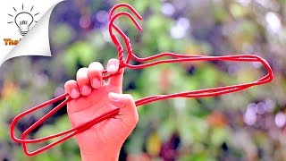 20 Hangers Life Hacks Everyone Should Know  Thaitrick [upl. by Glaab]