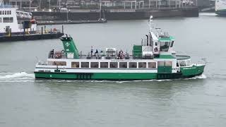 MV Harbour Spirit Crosses Portsmouth Harbour 10424 [upl. by Che]