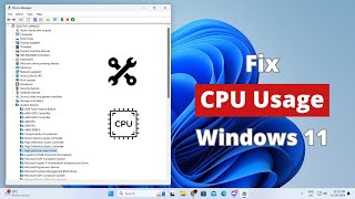 How to Fix 100 CPU Usage on Windows 11 [upl. by Waltner]