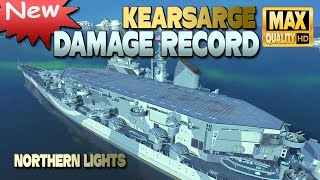 New Kearsarge damage record  World of Warships [upl. by Rebeca714]