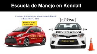 CLASES DE MANEJO EN KENDALL FLORIDA [upl. by Llig]