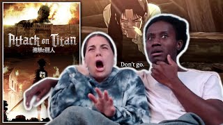 ATTACK ON TITAN 1x1 REACTION [upl. by Augustina]