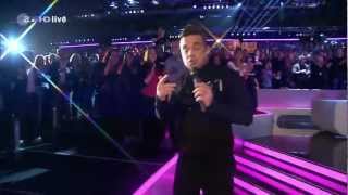 Robbie Williams  Candy Live Wetten dass 03112012 [upl. by Eniahs]