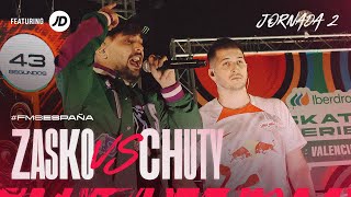 ZASKO vs CHUTY  FMSESPAÑA 2024  Jornada 2 Temporada 7  Urban Roosters [upl. by Gnuhp]