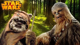 How WOOKIES are related to EWOKS  Star Wars Theories [upl. by Aniez]