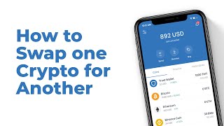 How to Swap one Crypto for Another [upl. by Leizar]