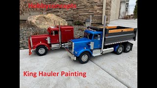 Tamiya 114 RC King Hauler Painting and Detailing [upl. by Aurita]