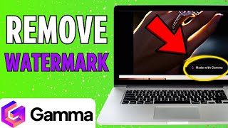 How To Remove Gamma Watermark  2024 [upl. by Kachine]