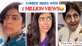 😂 “MOST” viral comedy instagram reels comedy reels reel funnyreels rjkarishma viral [upl. by Jeff]