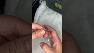 How to open close Pandora Moment Crown O snake chain bracelet [upl. by Ilujna236]