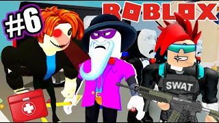 Pelo Tocino y Swat en La Purga de Roblox  Roblox Break In Capitulo 6  Juegos Roblox en Español [upl. by Skelton]