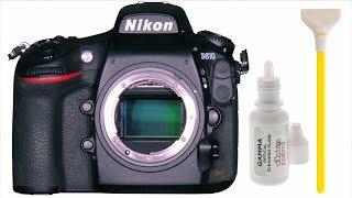 Sensor Cleaning Nikon Full Frame DSLR DIY [upl. by Hymie]