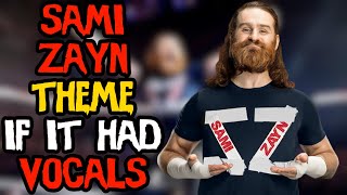 Sami Zayn WWE Theme Song ParodyRemix [upl. by Onimixam274]