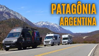 LUGARES INACREDITÁVEIS DA PATAGÔNIA ARGENTINA  de Motorhome  Paz Amor e Viagem [upl. by Ynnattirb]