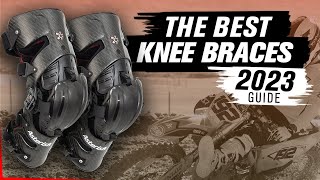 Best Motocross Knee Braces  2023 [upl. by Einad]