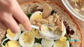 Tuna Nicoise Sandwich  Everyday Food with Sarah Carey [upl. by Wappes]