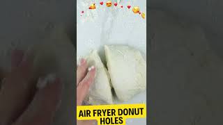 Easy Air Fryer Donut Bites Dunkable Delights [upl. by Silvanus972]