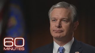 FBI Director Christopher Wray The 60 Minutes Interview [upl. by Maressa]