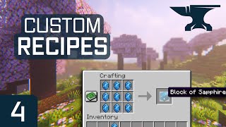 Forge Modding Tutorial  Minecraft 120 Custom Recipes  4 [upl. by Pravit704]