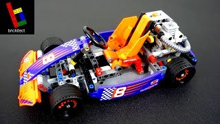 THE BEST LEGO GO KART EVER UnboxBuildReview [upl. by Ailecec]