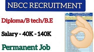 NBCC JE Recruitment 2024 short noticeNBCC OFFICIAL NOTIFICATION 2024NBCC JE OFFICIAL RECRUITMENT [upl. by Enaywd363]