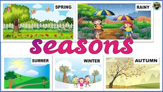 Seasons for Kids  Seasons of the year  Different Seasons  Five Seasons  Season for Kids [upl. by Mauretta]