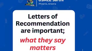 Letters of Recommendation what they say matters  LORs medicallymediocre [upl. by Hcaz]