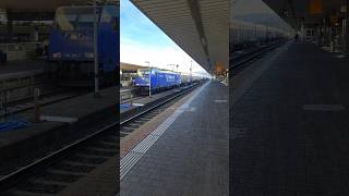 BR 186 2697 Rhenus Logistics rhenuslogistics güterzug cargotrain trainspotting shorts yt [upl. by Airb]