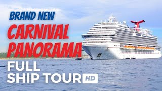 CARNIVAL PANORAMA FULL SHIP TOUR  DECK BY DECK WALKTHROUGH [upl. by Lika]