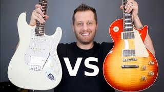 LES PAUL vs STRATOCASTER  Which Guitar is Right for You [upl. by Brittani658]