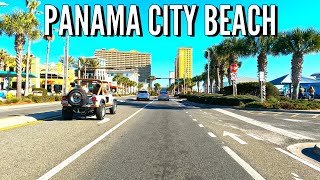 Panama City Beach  Driving Through [upl. by Llebpmac]