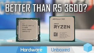 Core i510400 vs Ryzen 5 3600 Sub200 CPU Battle [upl. by Hakilam735]