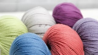 Popular Sport amp DK Weight Washable Baby Yarns [upl. by Hsan714]