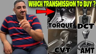 Manual vs IMT vs AMT vs CVT vs DCT vs Automatic  How Transmissions Works आपके लिए कोनसा बेहतर [upl. by Cattier]