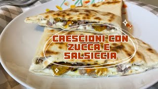 CRESCIONI CON ZUCCA E SALSICCIA [upl. by Shirley]