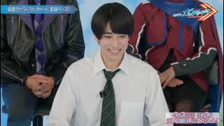 Press Conference Kamen Rider Gotchard 仮面ライダーガッチャード Recap  Junsei Motojima as Houtarou Ichinose [upl. by Letnoj862]