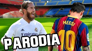 Canción Barcelona vs Real Madrid 13 Parodia Agua  J Balvin [upl. by Nosrak]