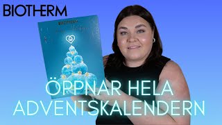 ÖPPNAR BIOTHERM ADVENTSKALENDER 2023 [upl. by Xenophon996]