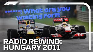 Button Wins WetDry Thriller in Budapest  Radio Rewind  2011 Hungarian Grand Prix [upl. by Moselle241]