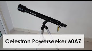 Celestron Powerseeker 60az [upl. by Aroled]