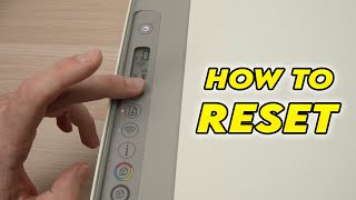 HP Deskjet 2700e 2752e 2710e Printer  How to Reset amp Restore [upl. by Yakcm620]